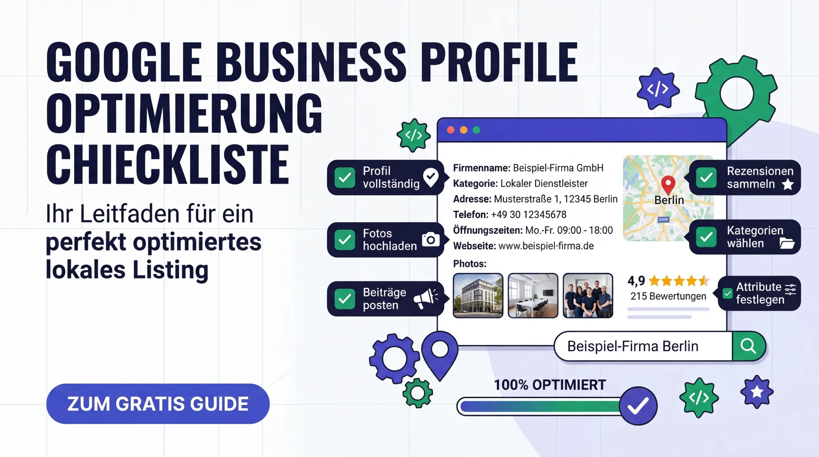 Google Business Profile einrichten: Von der Erstellung bis zur Kategorieauswahl