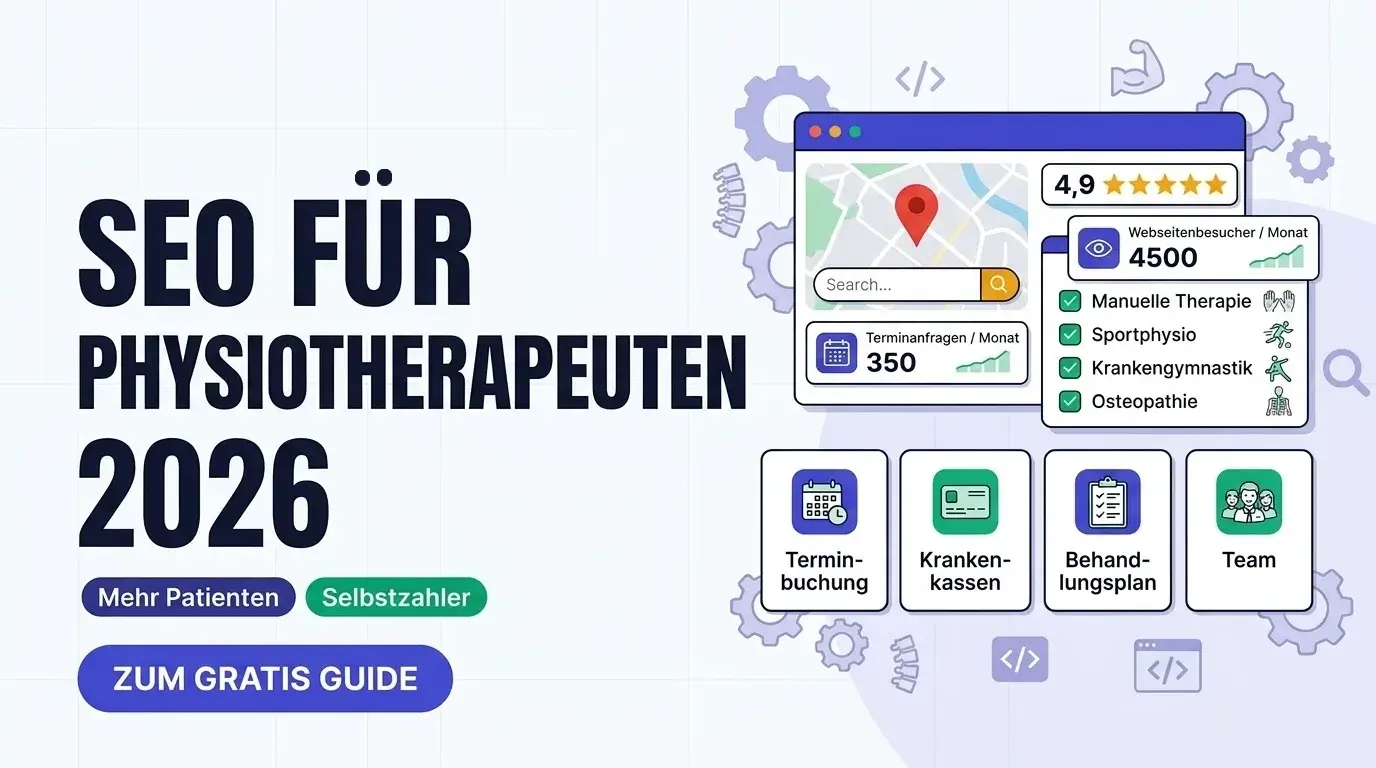 SEO f&uuml;r Physiotherapeuten in M&uuml;nchen